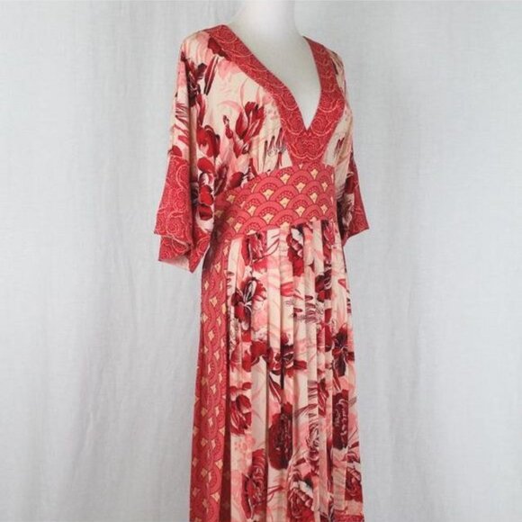Plenty by Tracy Reese “Empress” Silk Kimono Dress – Anthropologie Icon (Size 6) - Picture 2 of 4